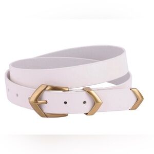 Most Wanted Boho Triangular Buckle Genuine Leather Belt Set